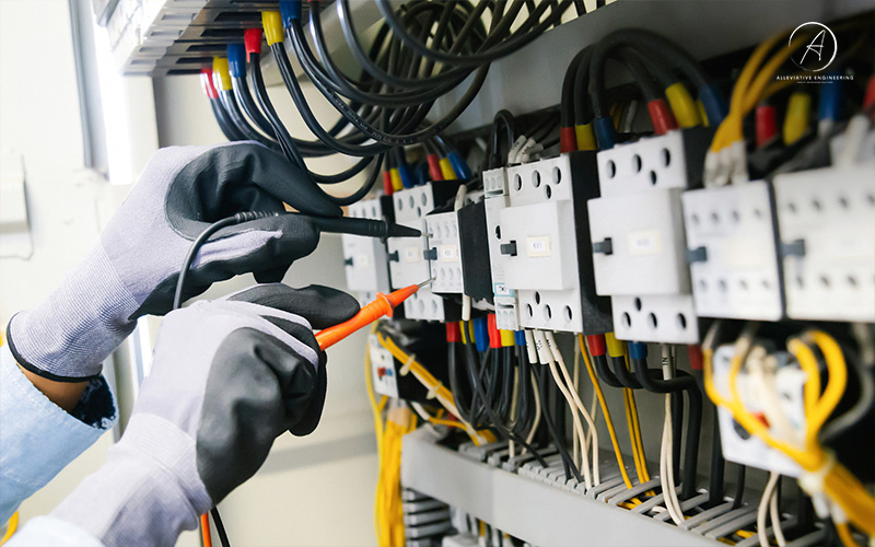 Control panel wiring
