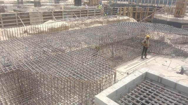 Foundation reinforcement on a Bolpex civil site
