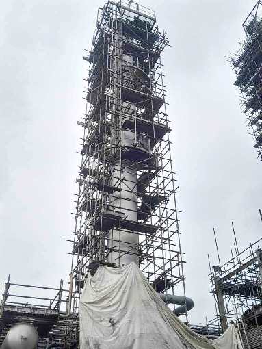 Process column fully scaffolded